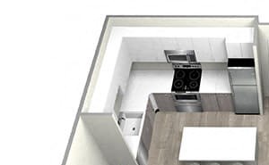 1 Bed 1 Bath TruaD Floor Plan 1 Bed 1 Bath TruaD Floor Plan at 735 Truman, Massachusetts, 02136